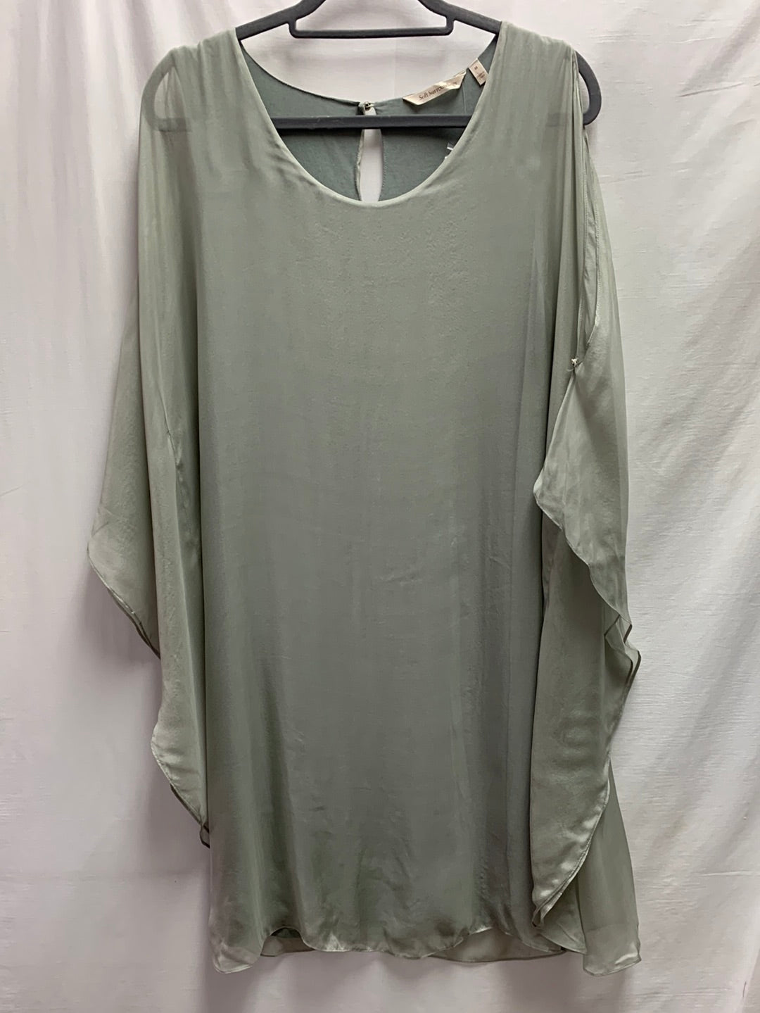 NWOT - SOFT SURROUNDINGS grey sage Morlaix Silk Dress - M 10-12 –  CommunityWorx Thrift Online