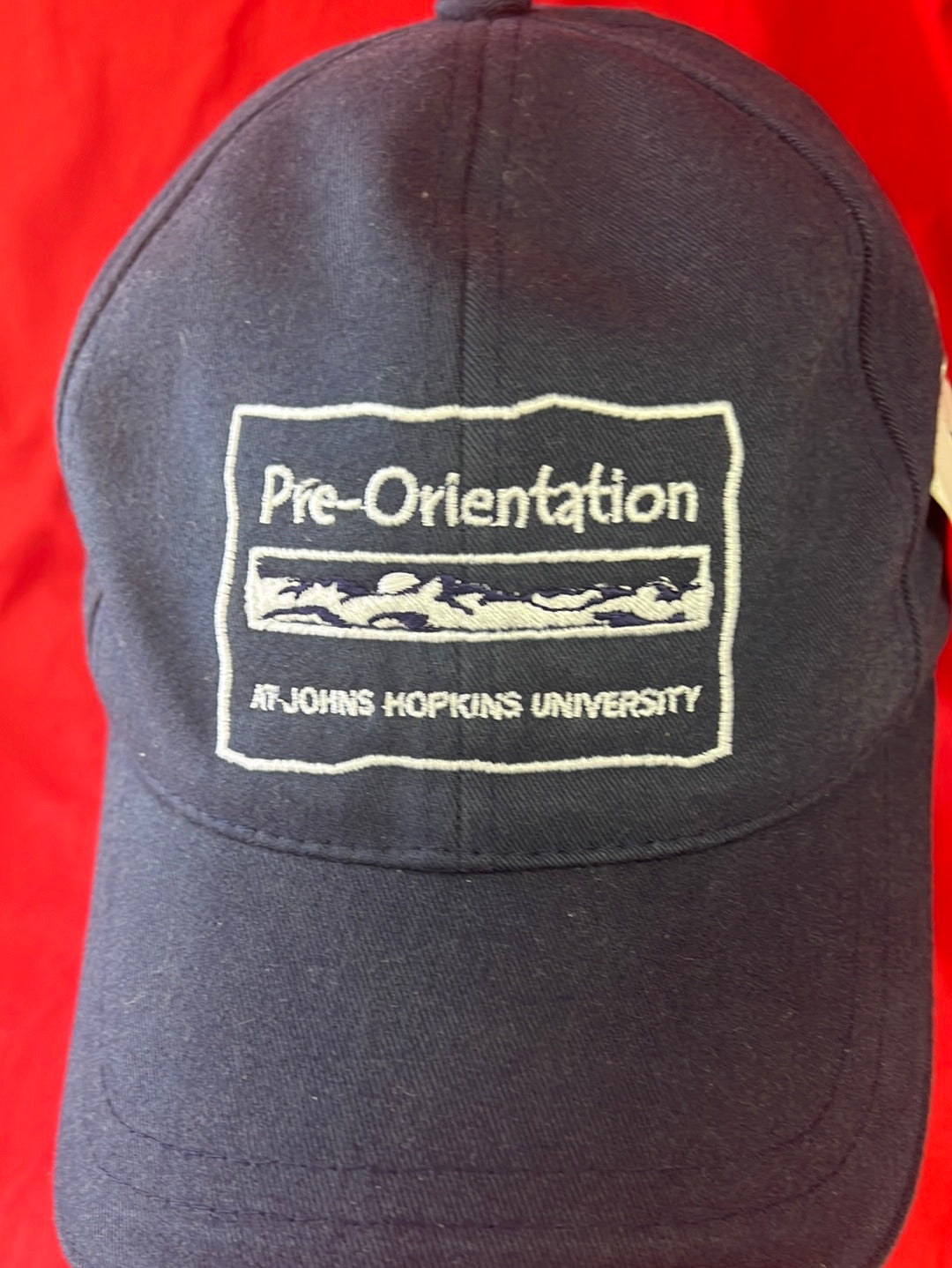 NWT -- MAGIC HEADWEAR Navy Johns Hopkins Baseball Cap -- One Size