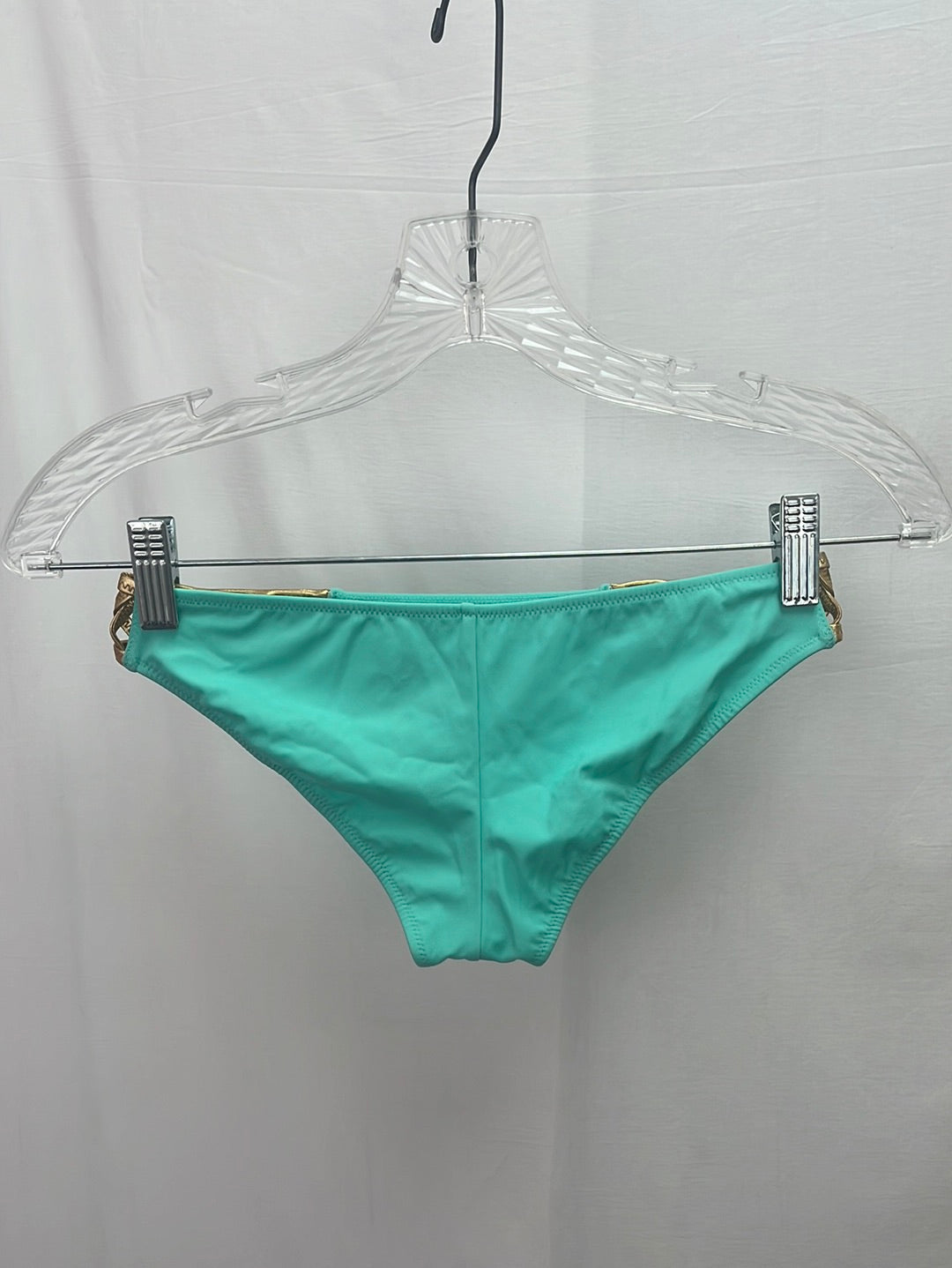 NIP -- VICTORIA'S SECRET Turquoise The Cheeky Hipkini Bikini Bottom -- XS