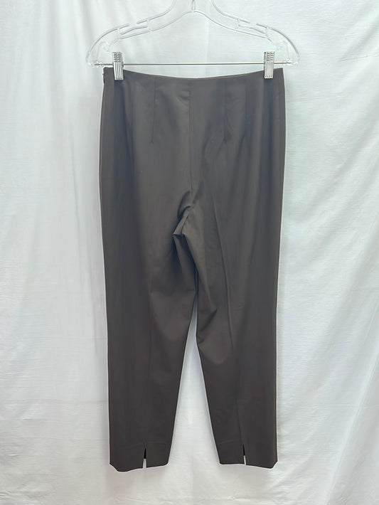 NWT -- Talbots Chestnut Brown Stretch Trouser Pants -- 6