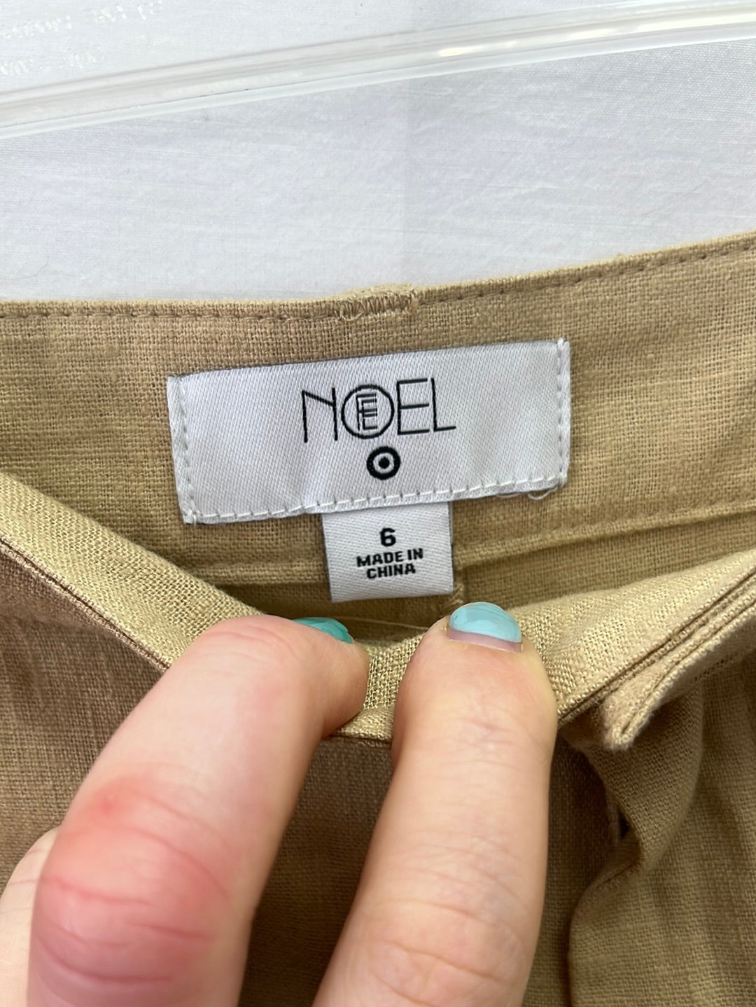 NWT -- NOEL Canvas Harem Pants -- Size: 6