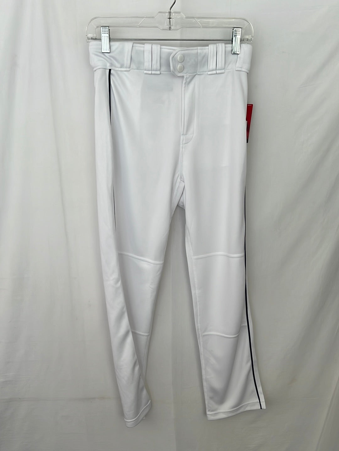 NWT -- RAWLINGS White Semi-Relaxed Fit Youth Baseball Pants -- XL