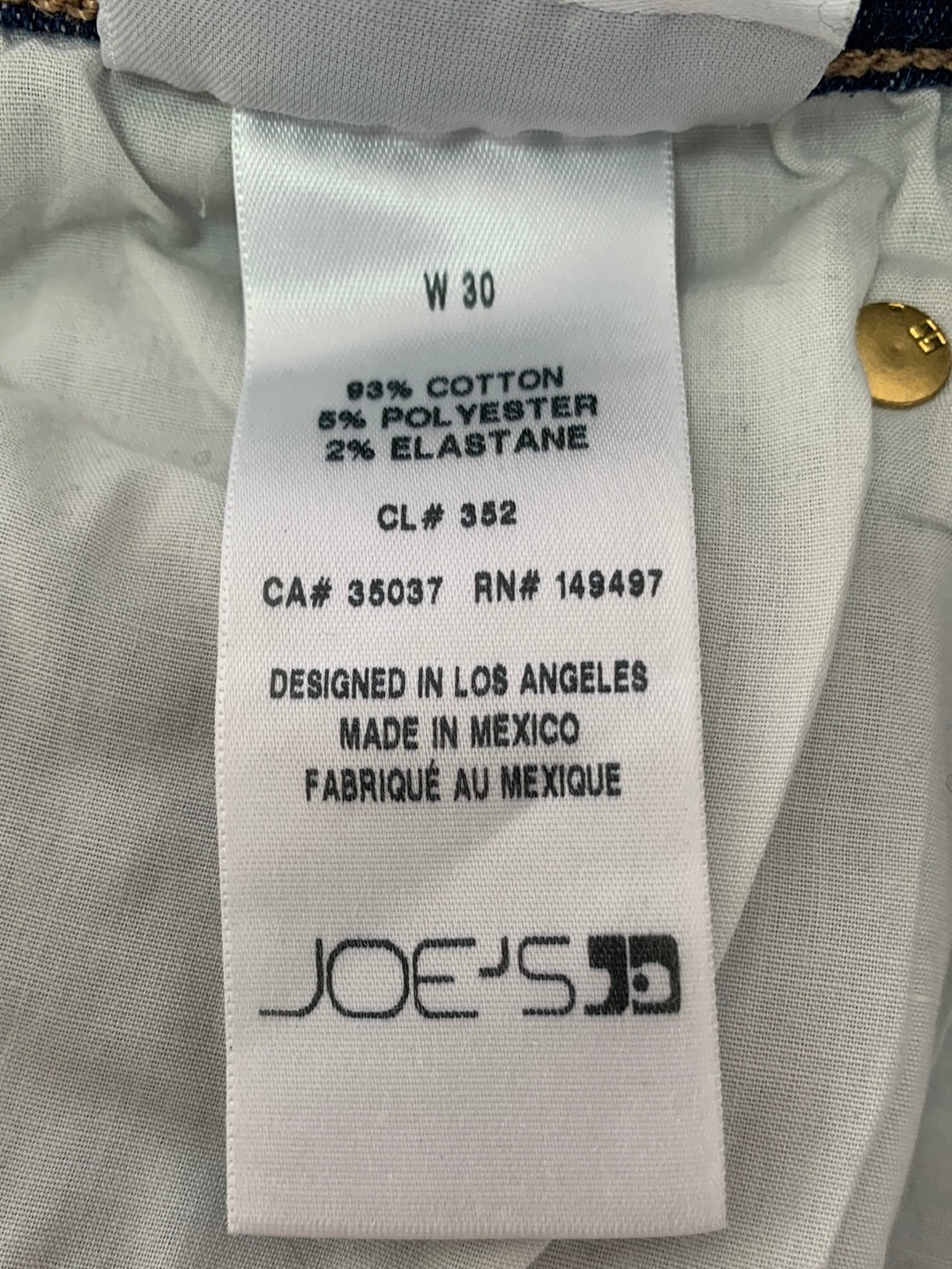 NWT - JOE'S denim cobra stripe Charlie High Rise Skinny Ankle Jaylyn Jeans - 30