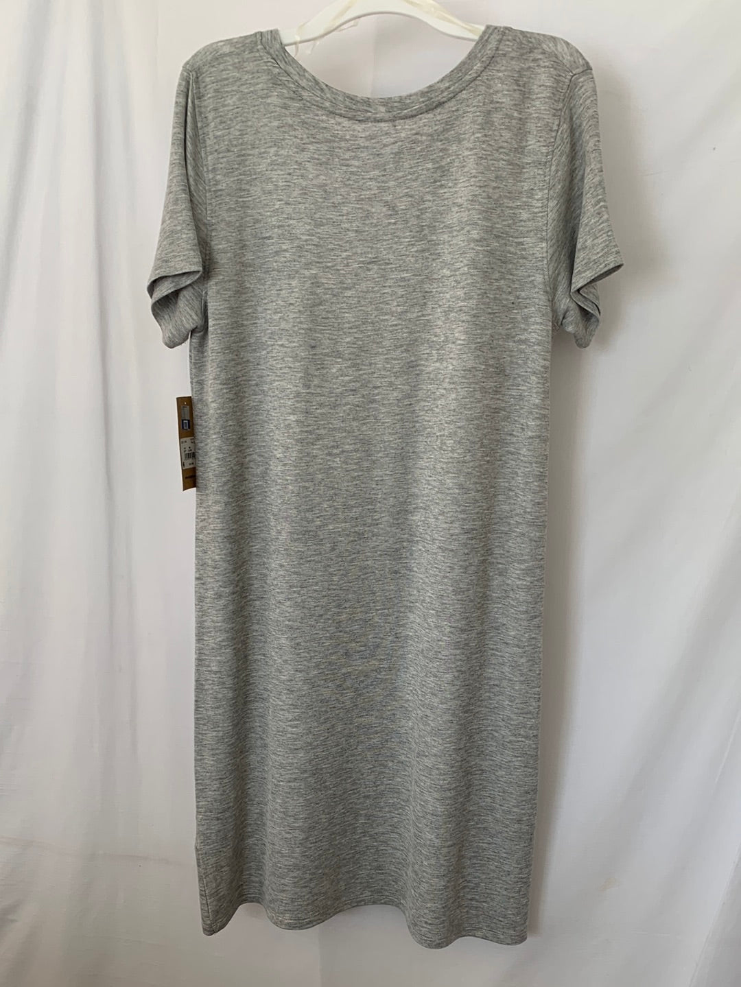 NWT - RIVALRY THREADS grey UNC Short Sleeve Nightgown Nightshirt Pajamas - Size S (4/6)