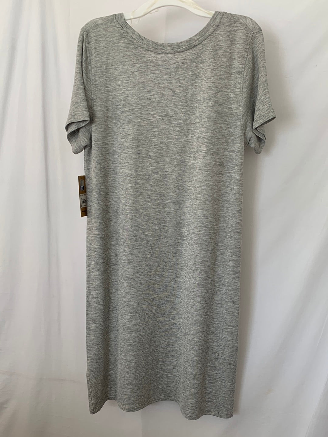 NWT - RIVALRY THREADS grey UNC Short Sleeve Nightgown Nightshirt Pajamas  - Size S (4/6)