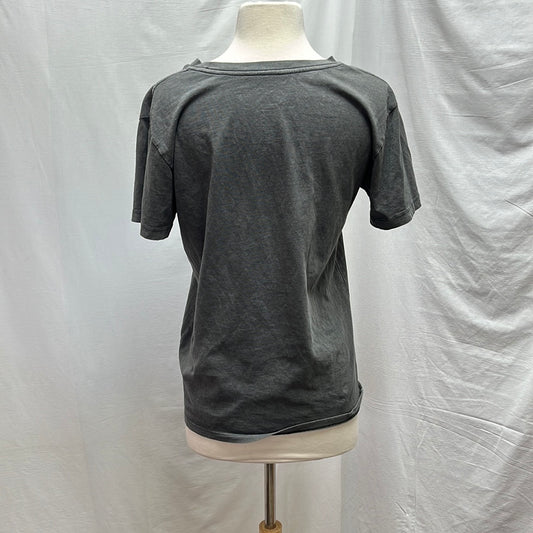 Powerpuff Girls Pink Grey Japanese Text T-shirt -- S