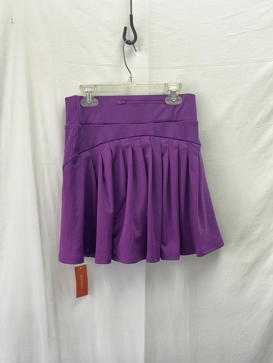 NWT -- WERENA Purple Tennis Skort -- Size: M