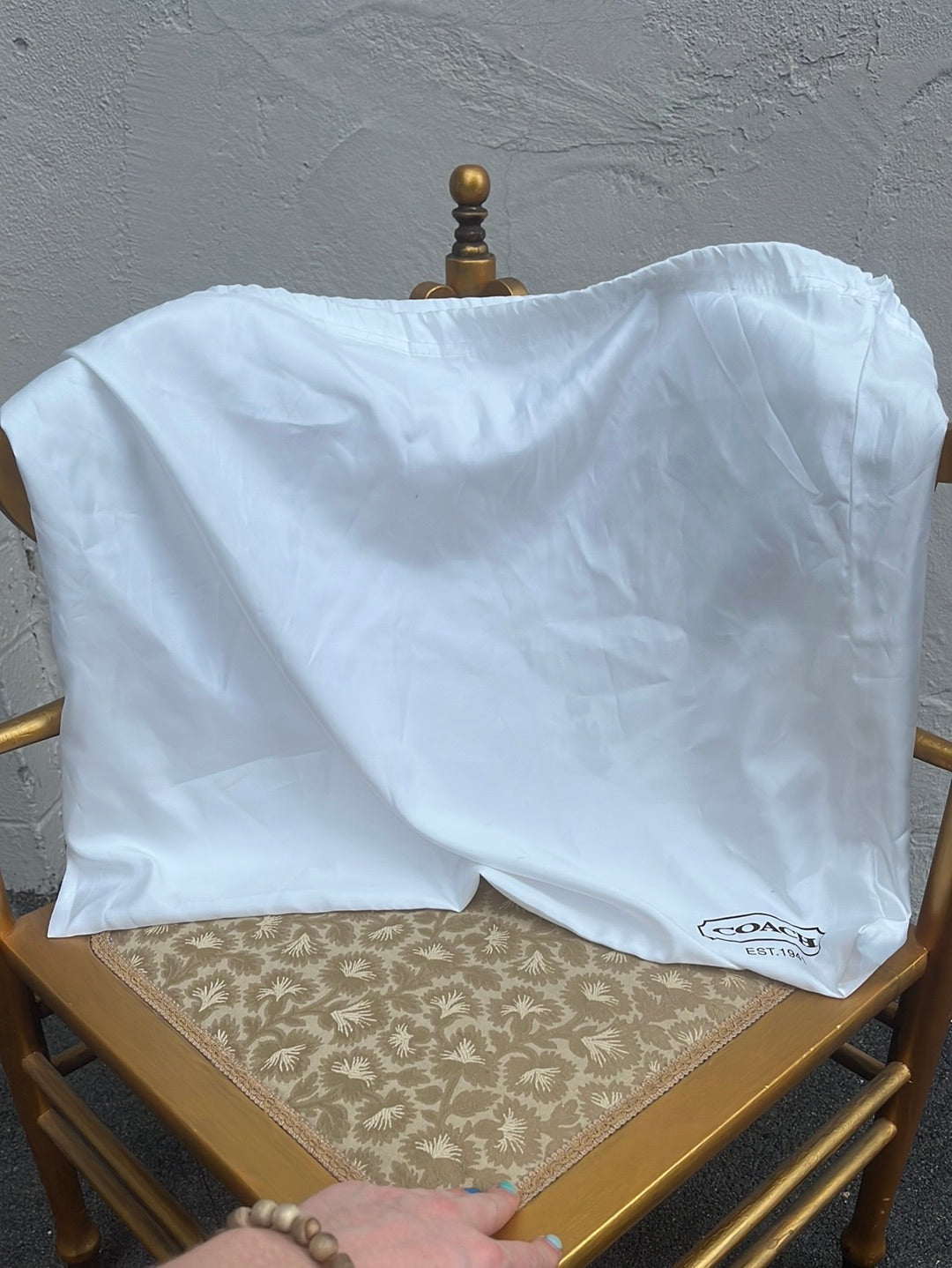 COACH Beige Hobo Bag