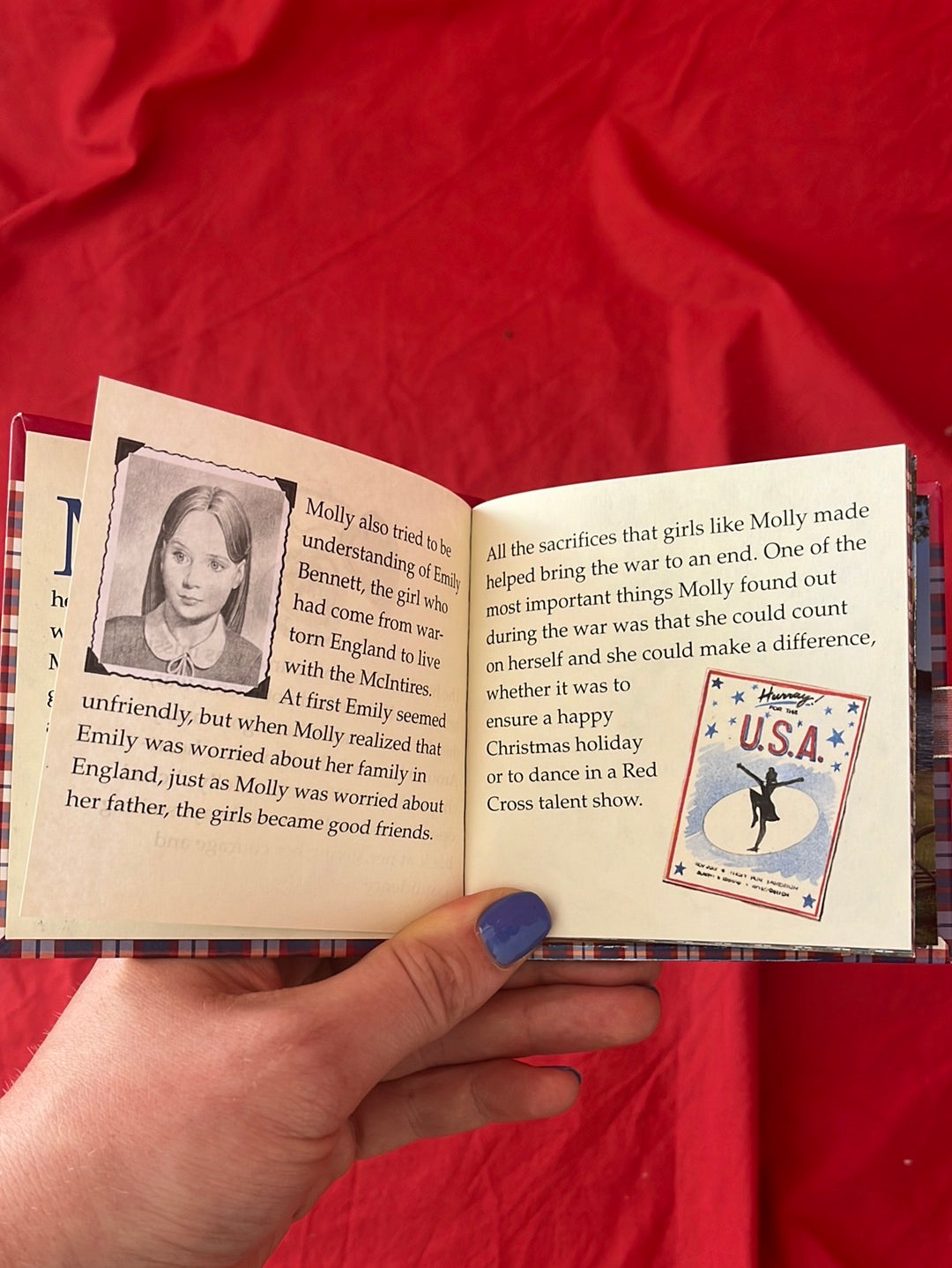 VTG -- AMERICAN GIRL Happy Meal Booklet -- Molly