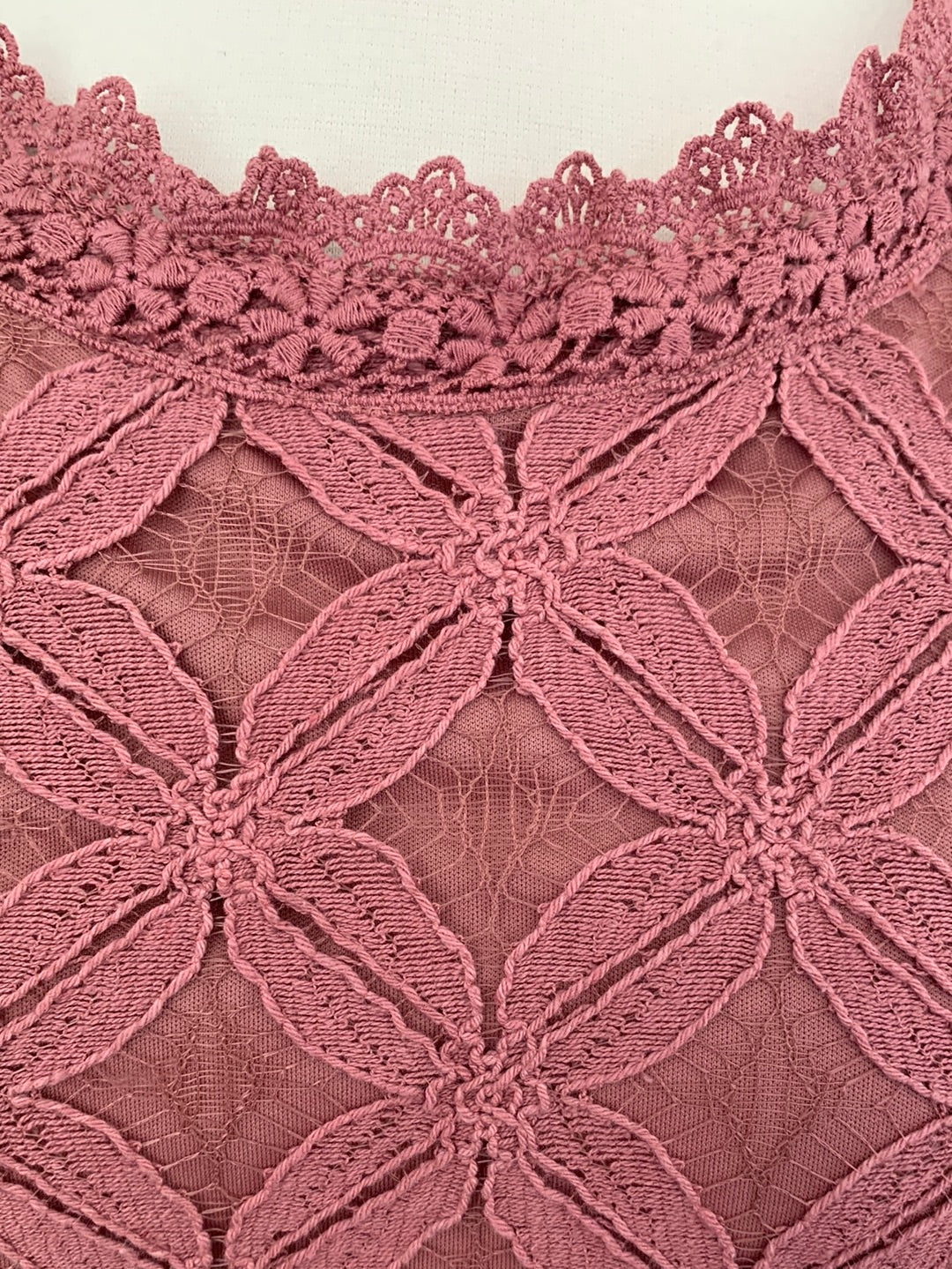 NWT - ALTAR'D STATE pink Lace Sleeveless Shift Dress - M