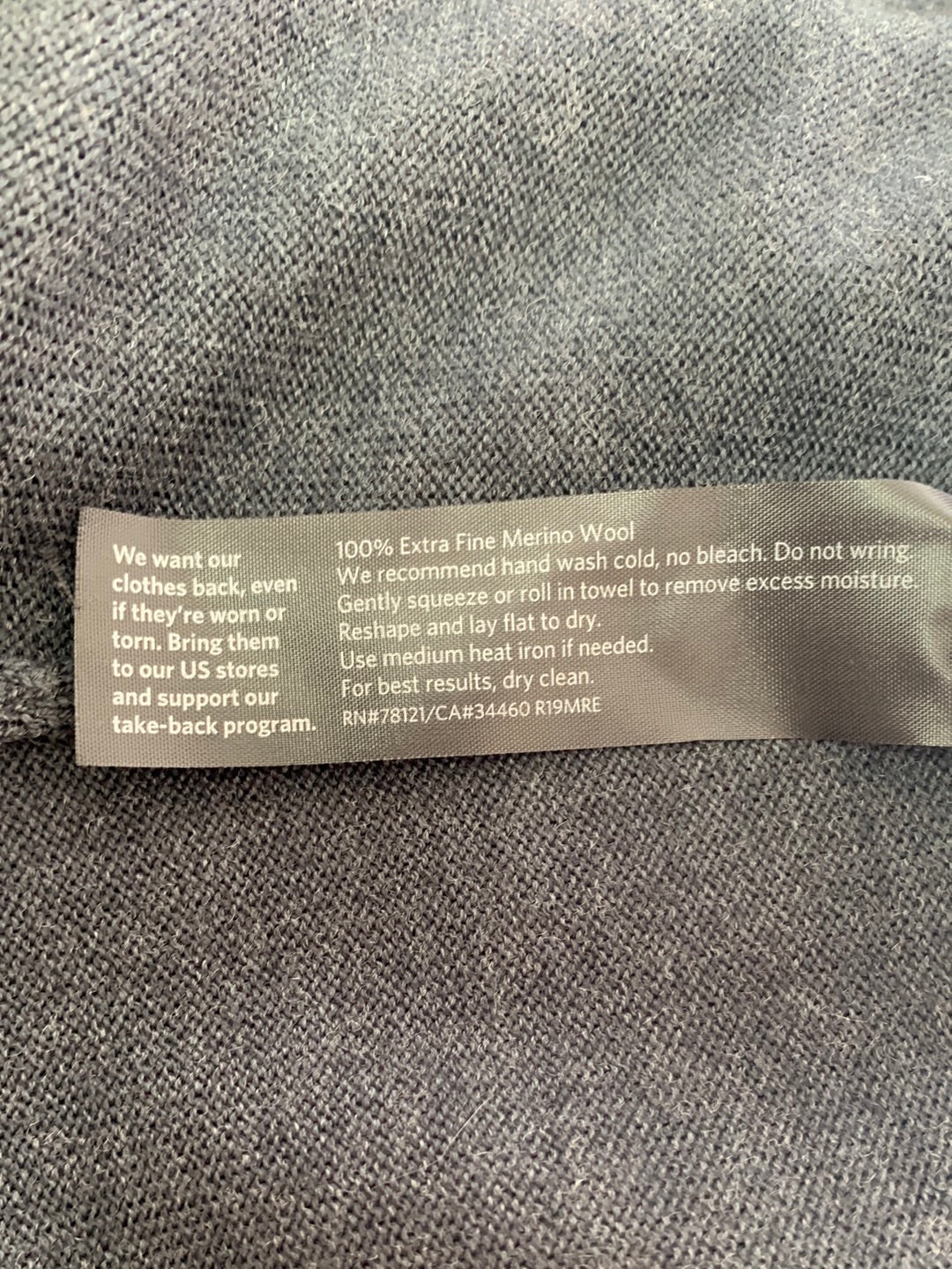 NWT - EILEEN FISHER charcoal gray Merino Wool Pull On Knit Jogger Pants - 1X