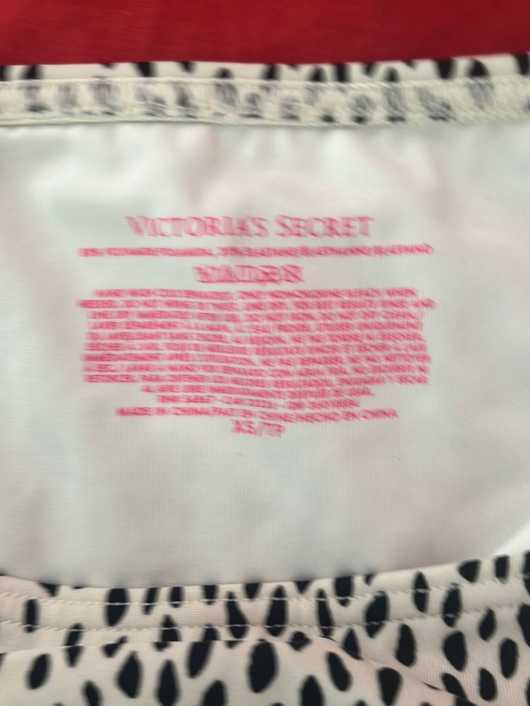 NIP -- VICTORIA'S SECRET Dalmatian Print Classic Bikini Bottom -- XS