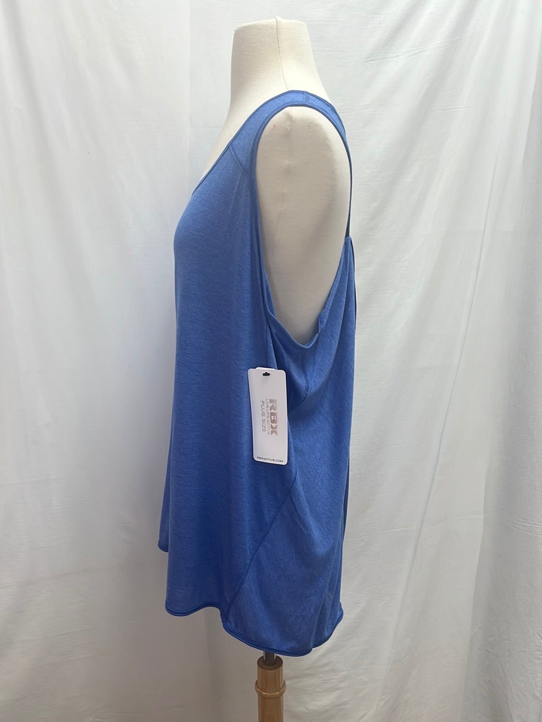 NIP -- RBX Active Blue Twist Back Tank Top -- XL