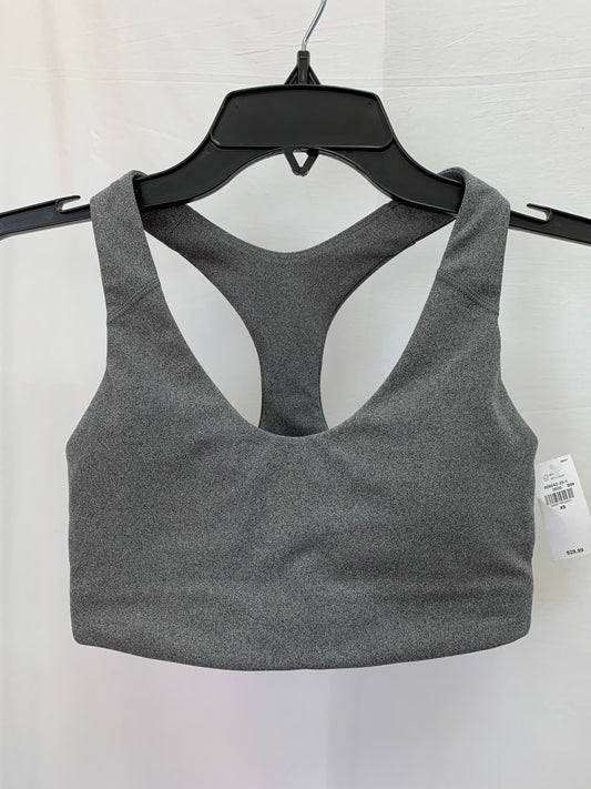 NWT - OLD NAVY Active grey Powersoft Sports Bra - Size XS