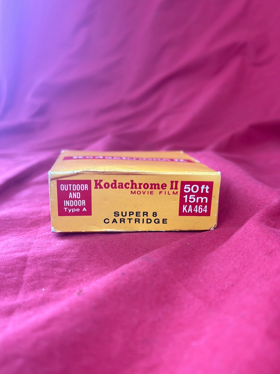 VTG/NIP -- KODAK Kodachrome II Color Movie Film -- Expired Dec 1974