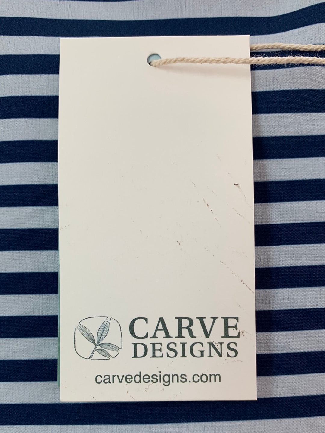 NWT - CARVE DESIGNS navy stripe Borneo Short Unlined Shorts - Size XL
