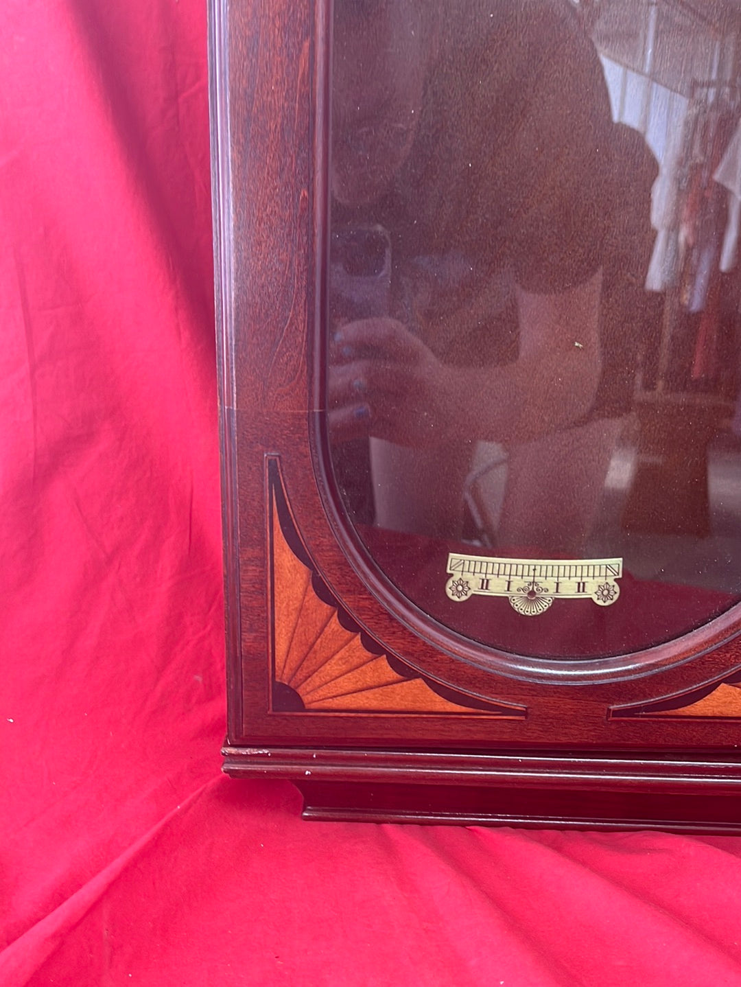 Howard Miller Ambassador Lewis Wall Clock -- No Pendulum/Parts Only (LOCAL PICK-UP)