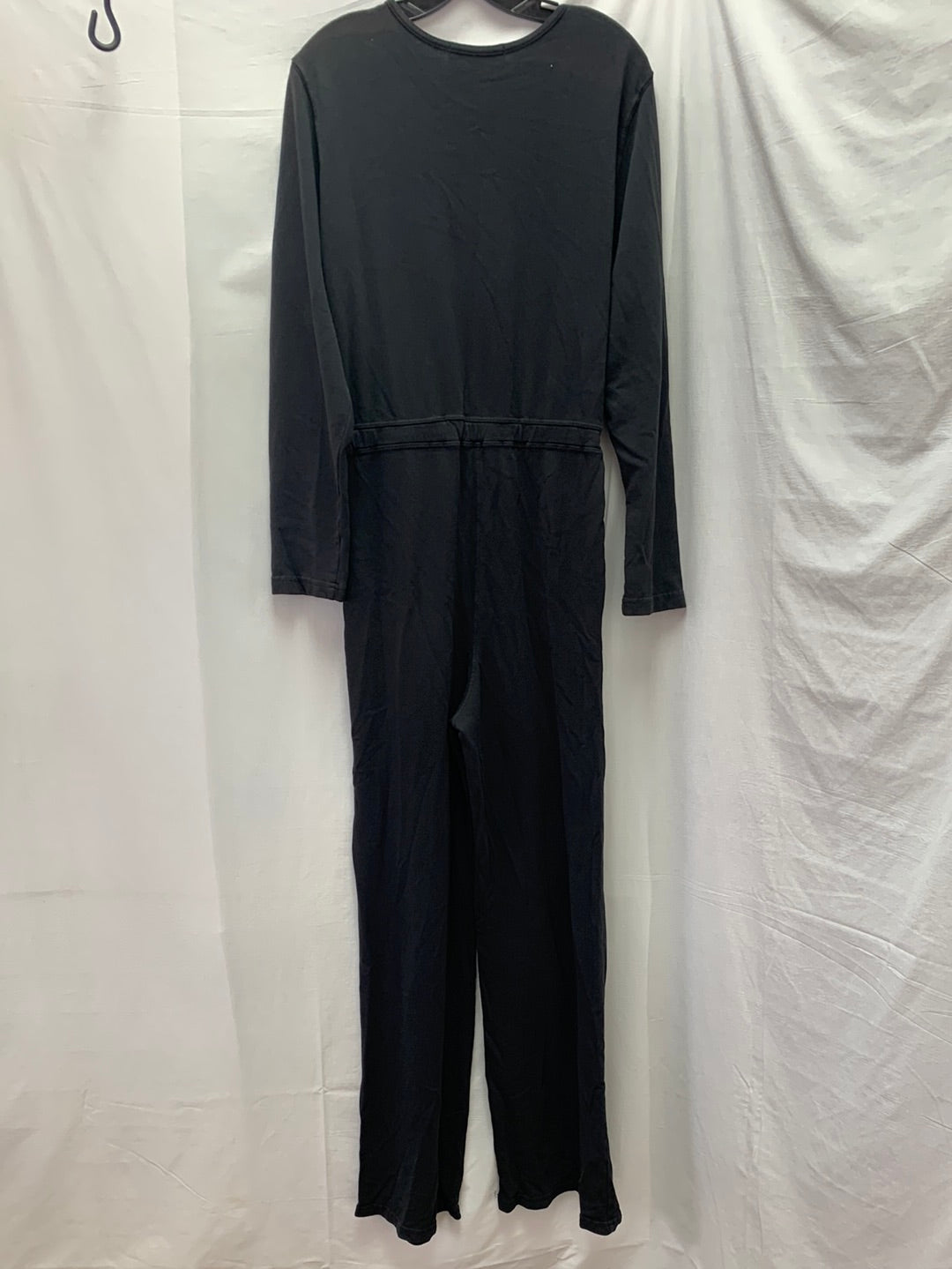 NWT - SPIRITUAL GANGSTER vintage black Long Sleeve Button Down Jumpsuit - Size M