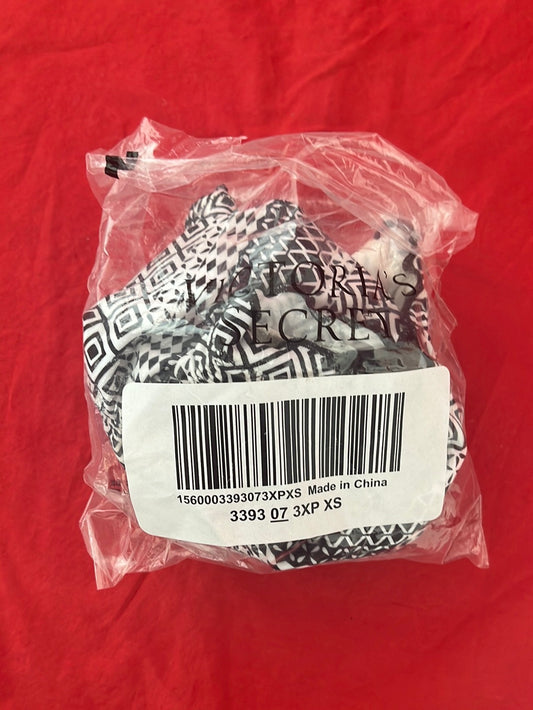 NIP -- VICTORIA'S SECRET Geo Print Ruffle Cheeky Bikini Bottom -- XS