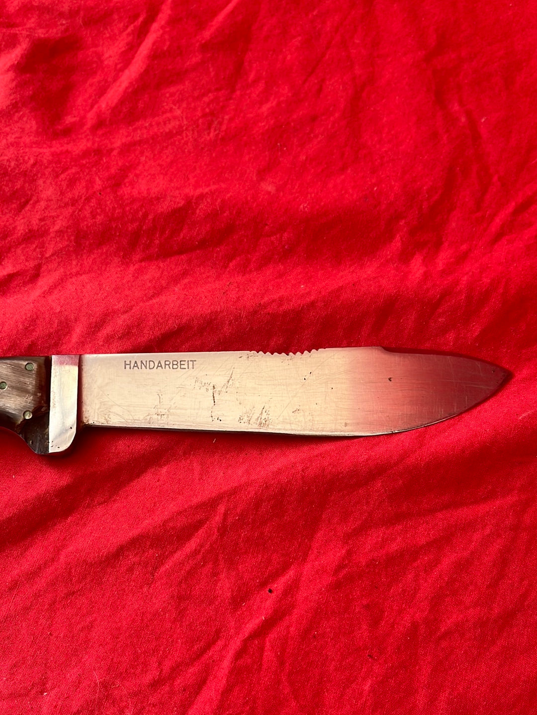 VTG -- Pre-64 PUMA Stag Handle Forsternicker with Leather Sheath