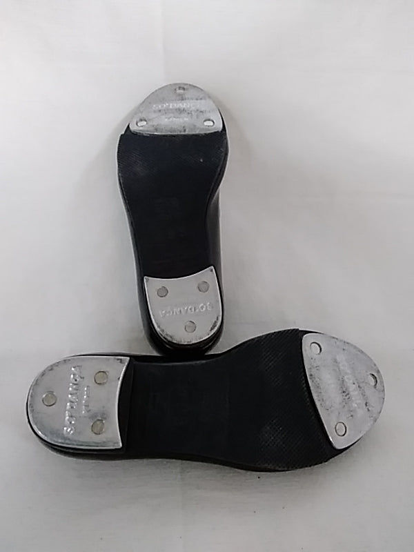 SO' DANCA Toddler Tap Shoes Mary Jane Black Patent Leather Size 9 S