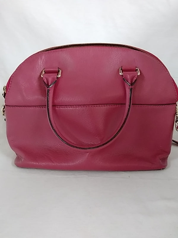 KATE SPADE Ruby Rose Pink Leather Handbag Purse
