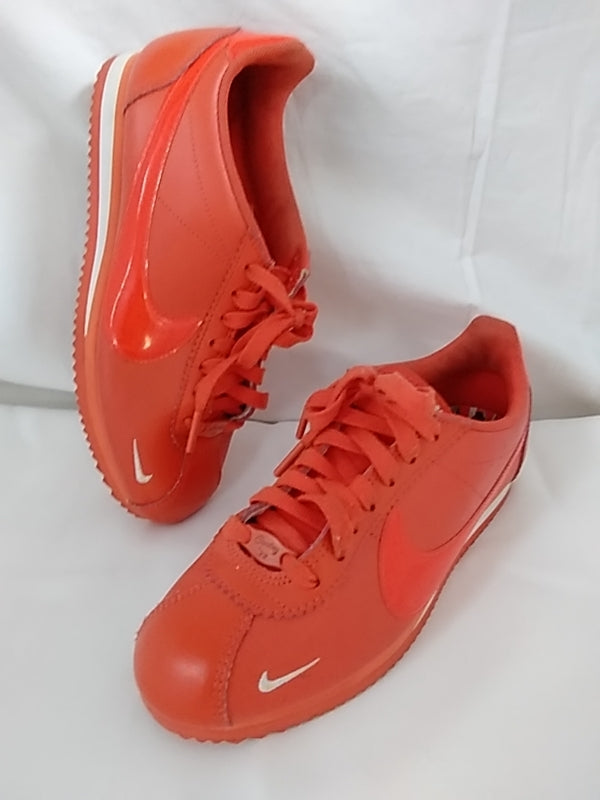 Nike Classic Cortez Premium Team Orange 905614-802 Womens Size 7.5 Running Shoes