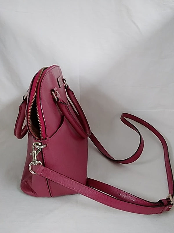 KATE SPADE Ruby Rose Pink Leather Handbag Purse