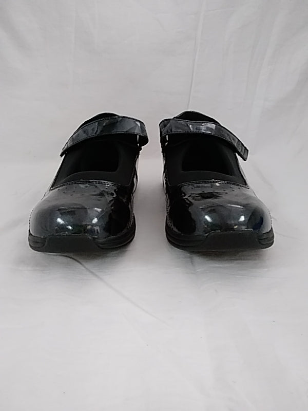 Drew Rose Shoes Women's Size 8.5 Black Mary Jane Patent Leather Comfort Orthopedic Walking Shoes