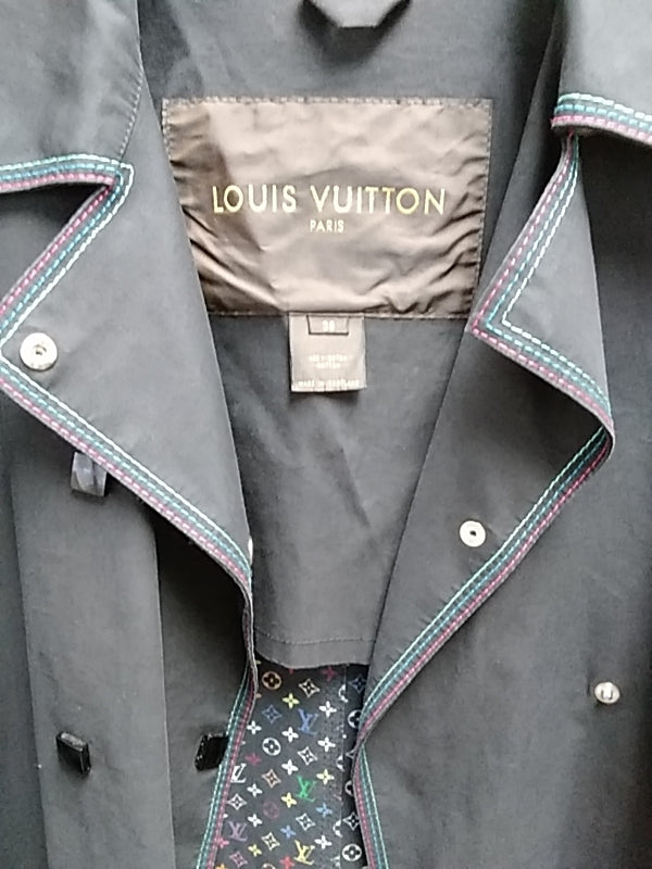 LOUIS VUITTON Mackintosh Raincoat Monogram Multi-Color Size 36/ Small