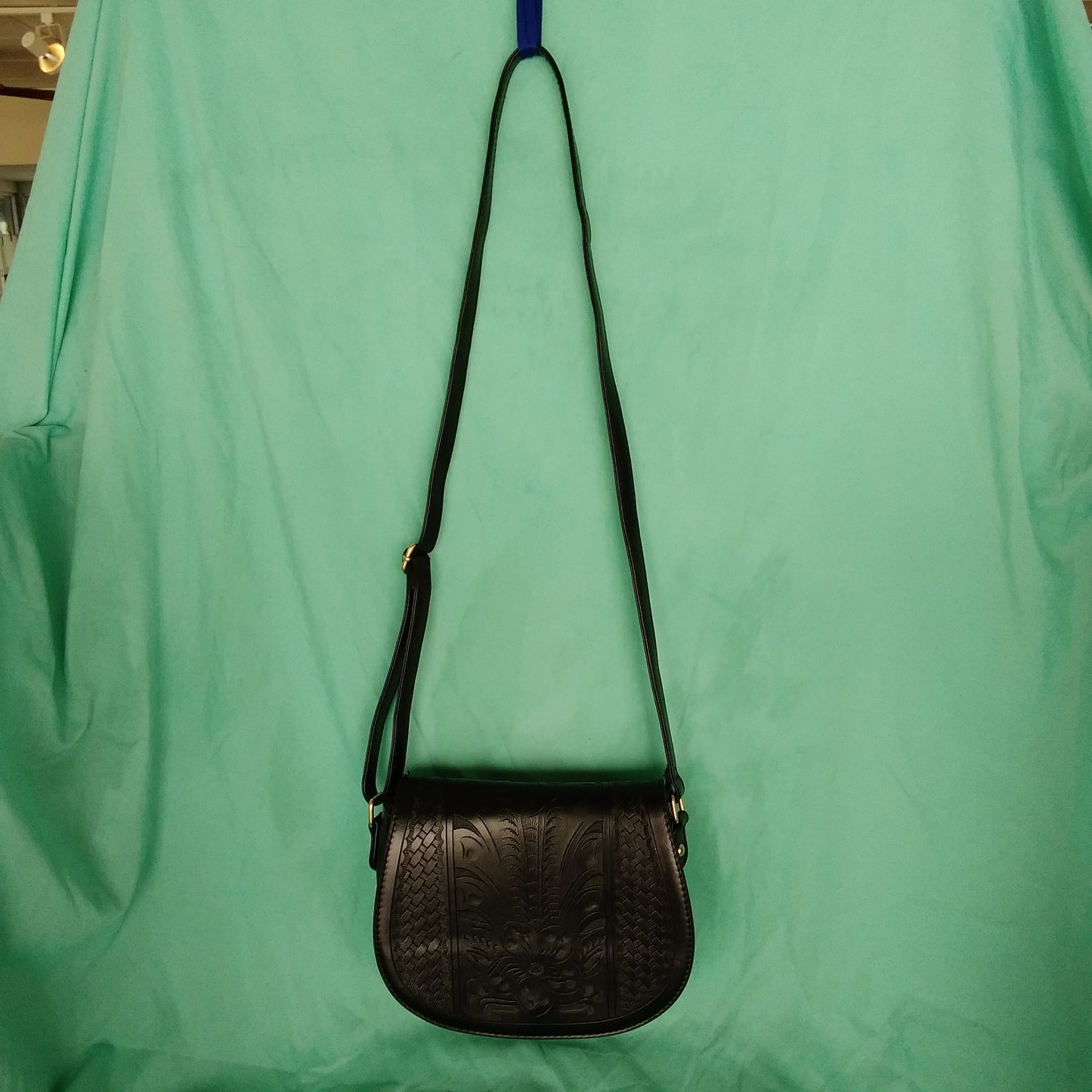 Kiss Me Couture Small Black Crossbody Bag