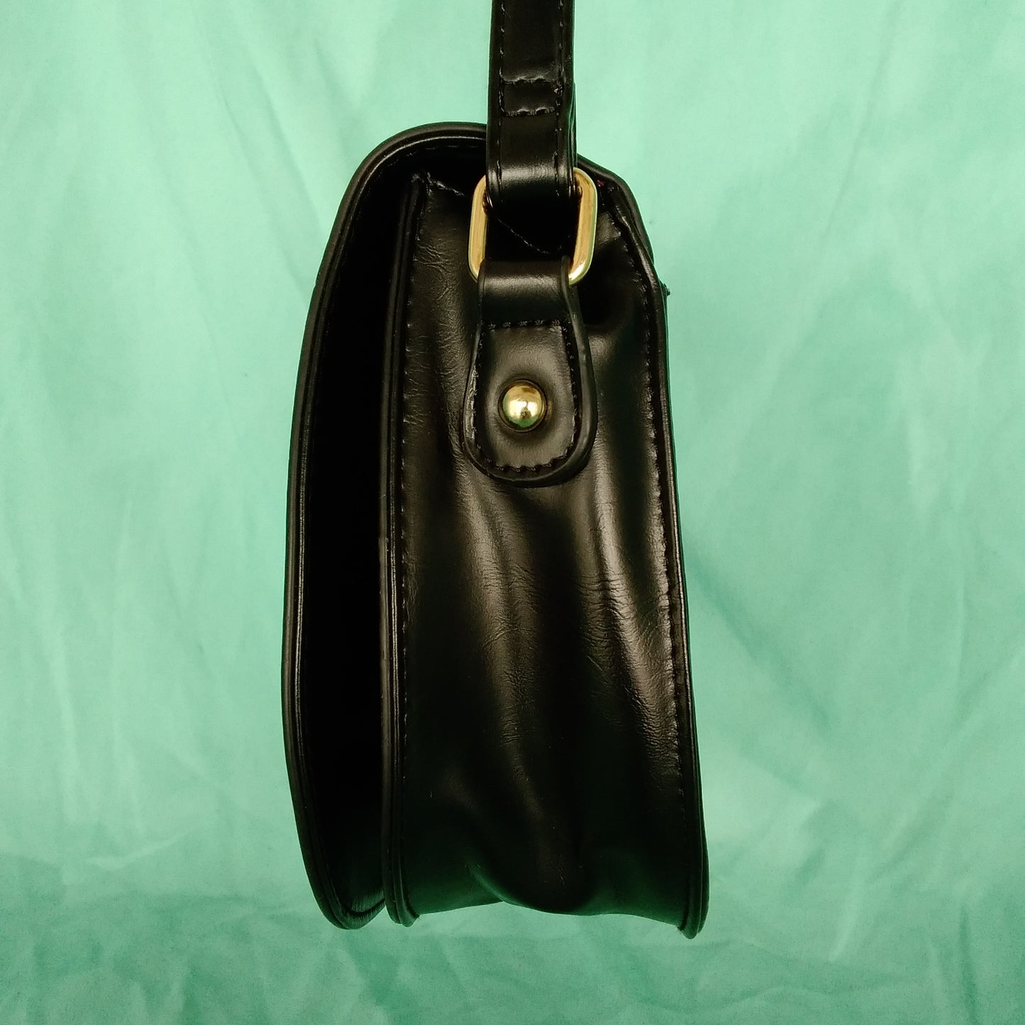 Kiss Me Couture Small Black Crossbody Bag