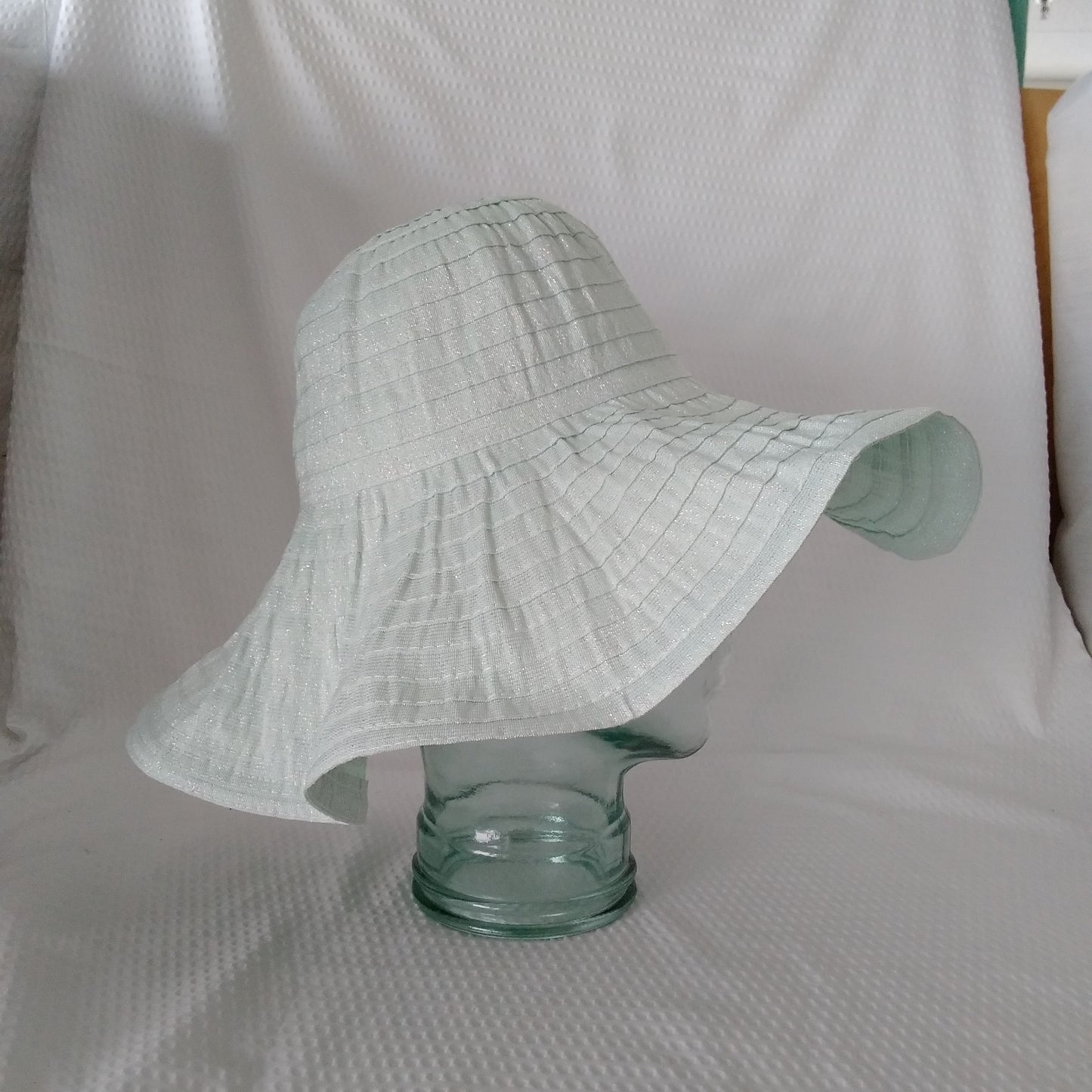 Trixie Sparkly Seafoam Floppy Hat