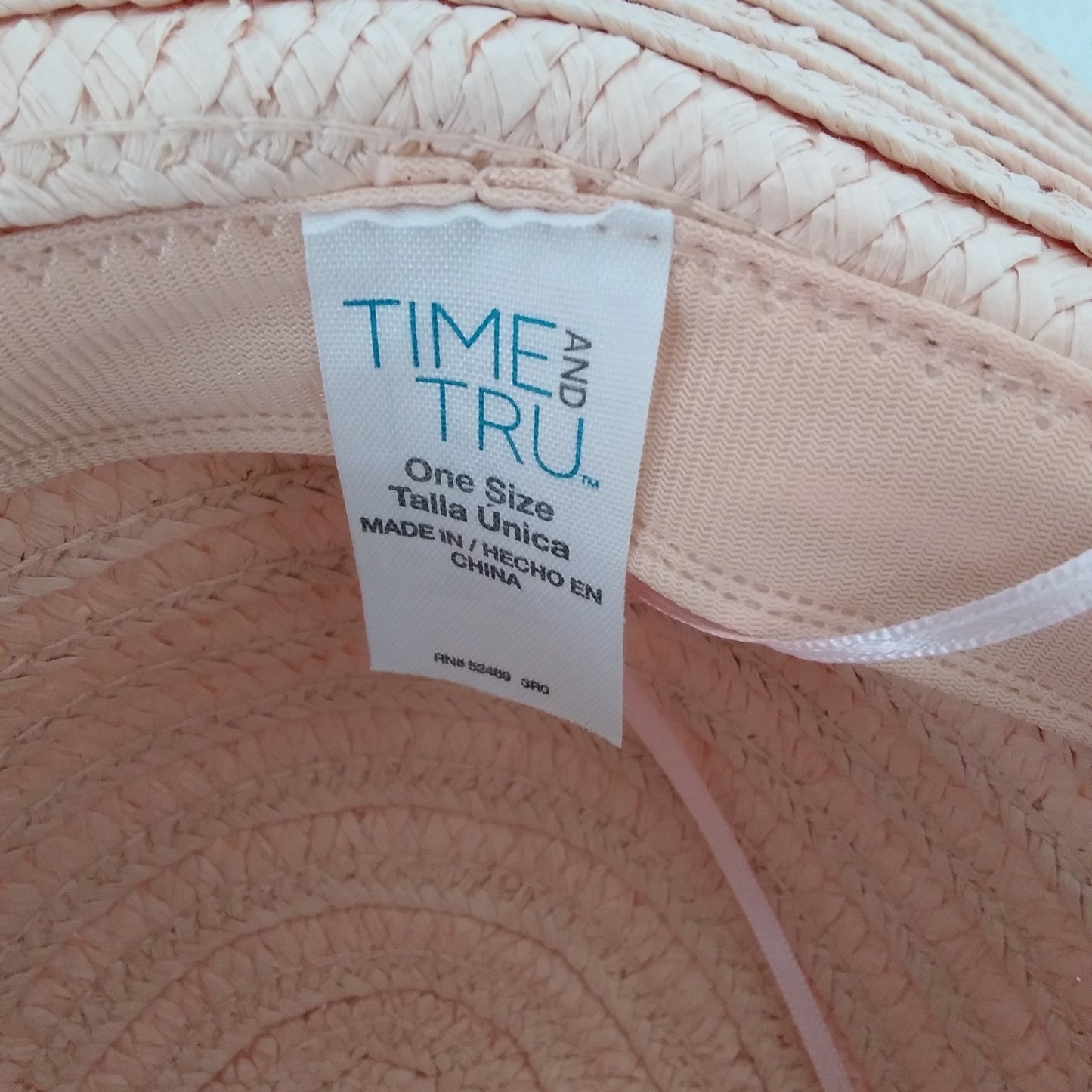 Time and True Women's Pink floppy Hat