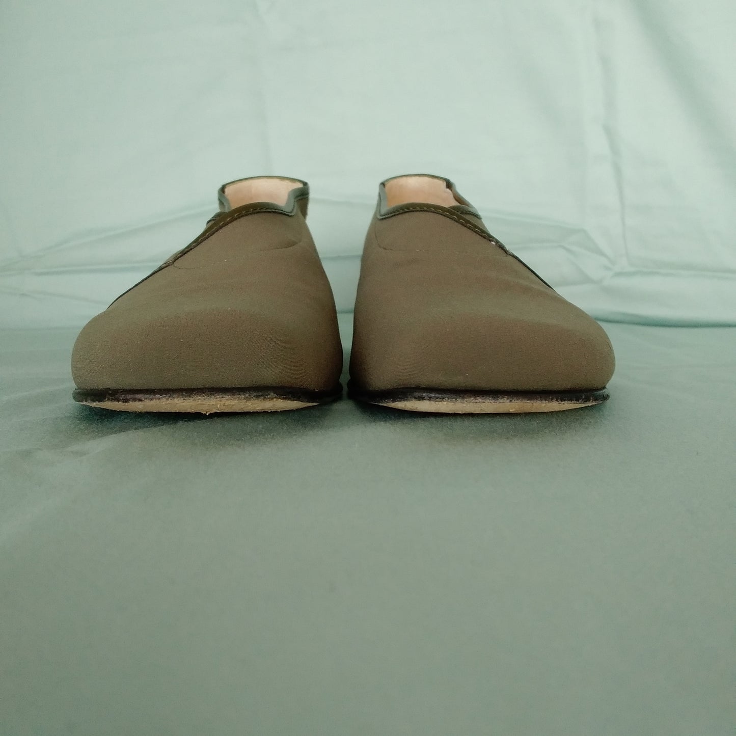 Taryn Rose Olive Green Wedges - Size 7.5