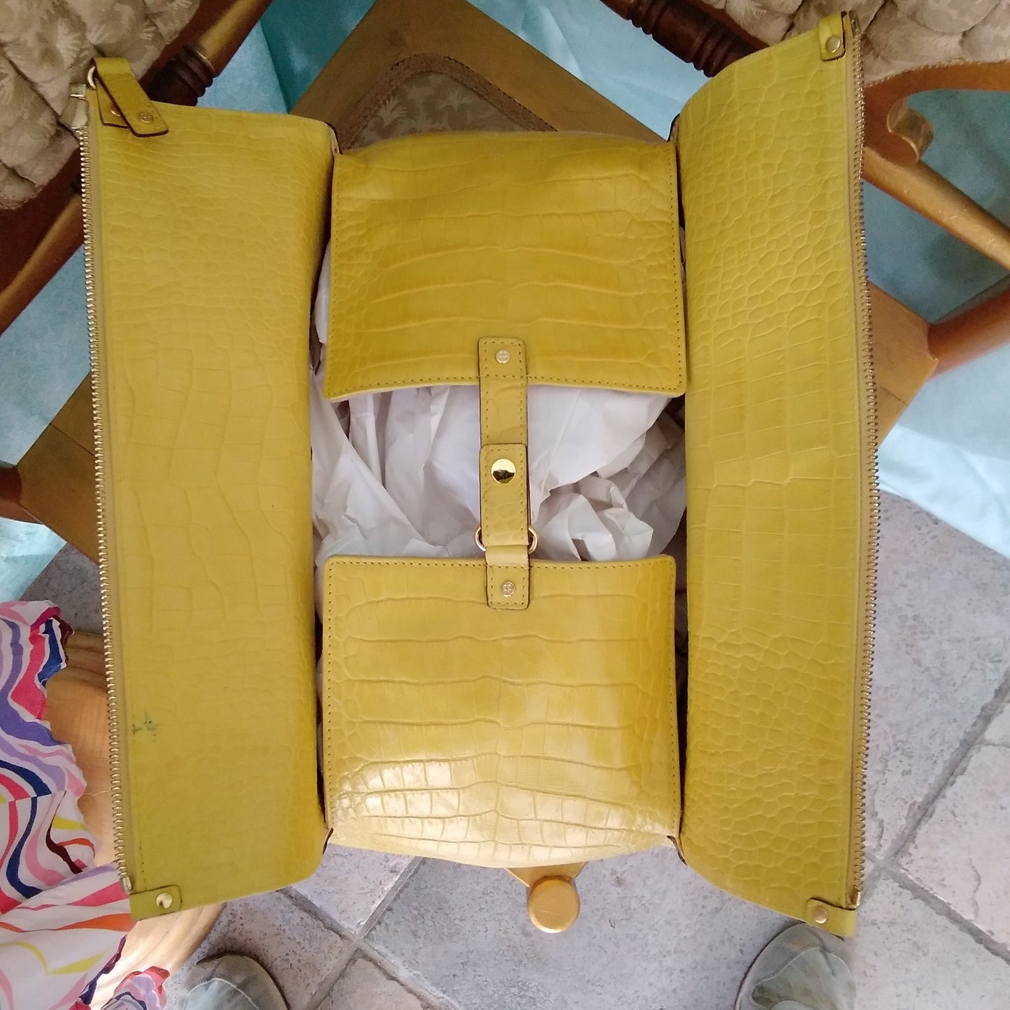Kate Spade Yellow Travis Doctor's Bag