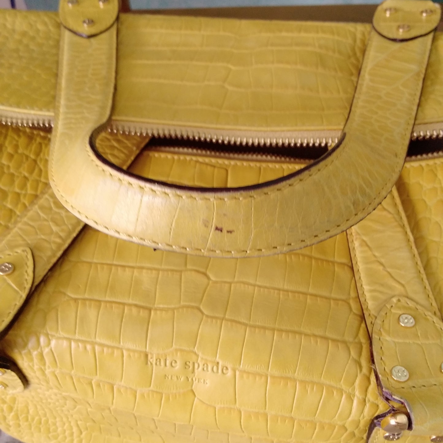 Kate Spade Yellow Travis Doctor's Bag