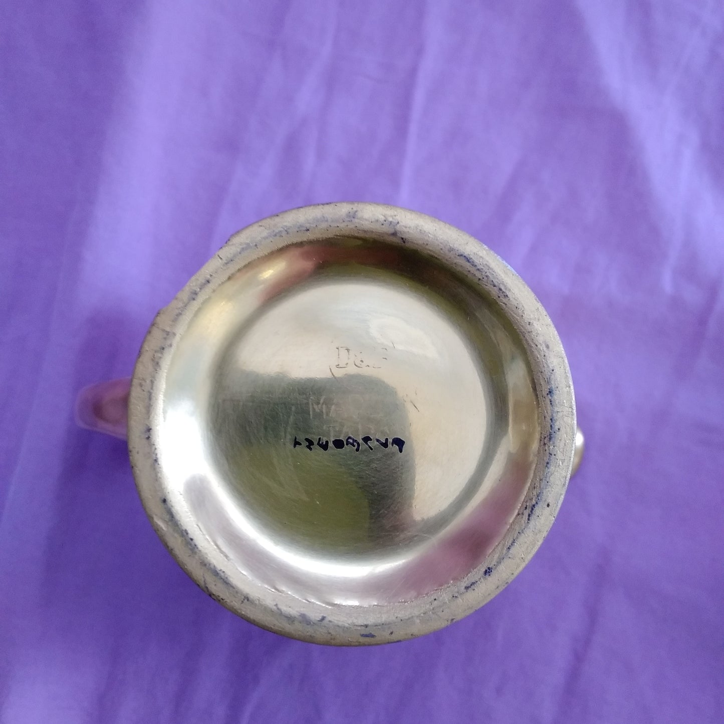 Vintage Gold Encrusted Etched Porcelain 10 piece Set - Flower Design