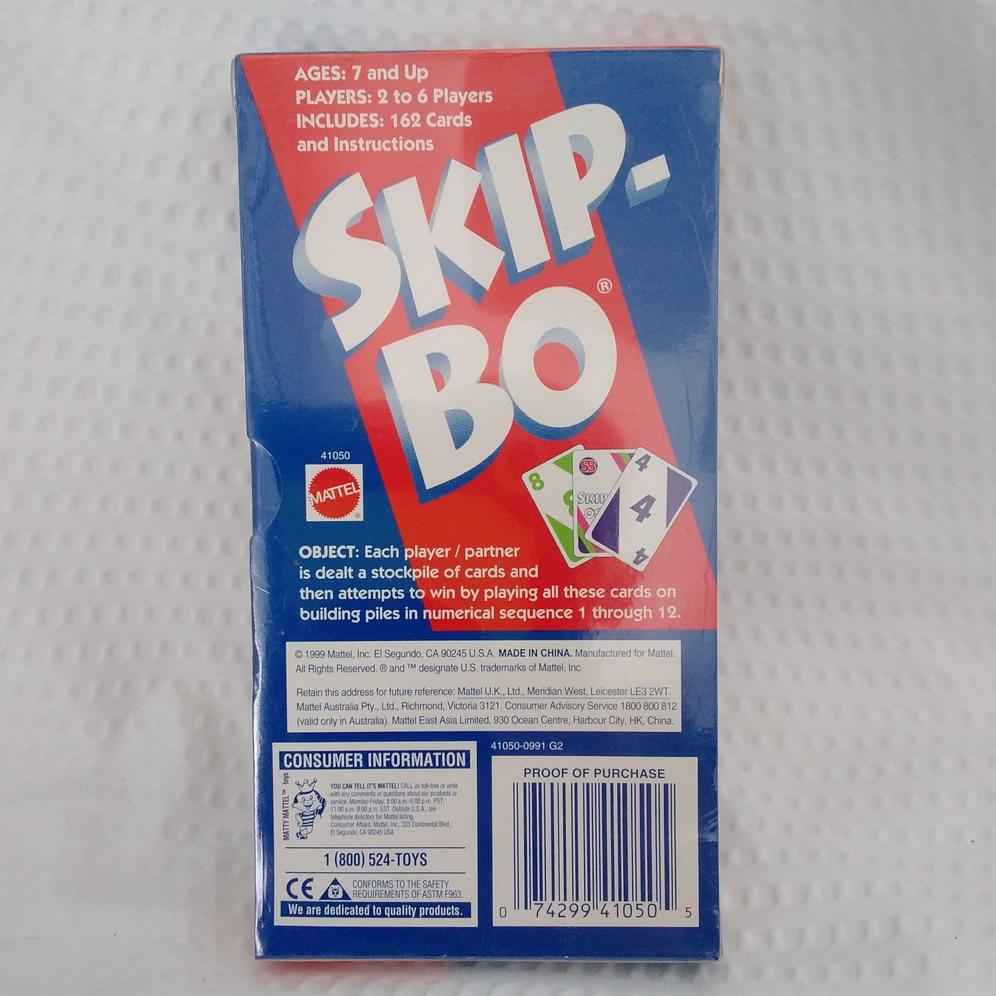 Skip-Bo Card Game