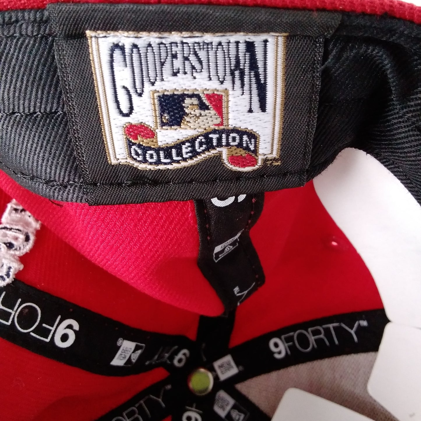 New Era - Boston Red Sox Cooperstown Collection Red Cap with B Logo NWT