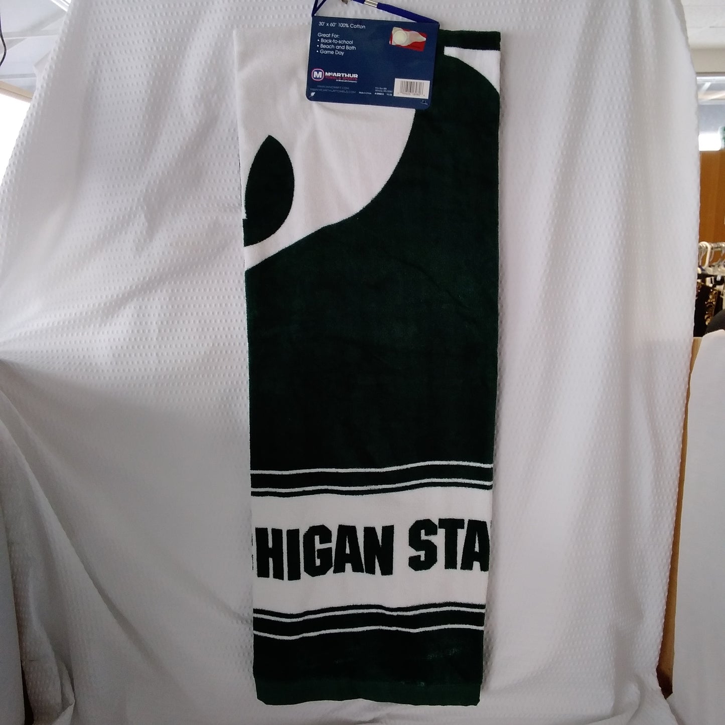 Michigan State Beach and Dorm Towel - NWT