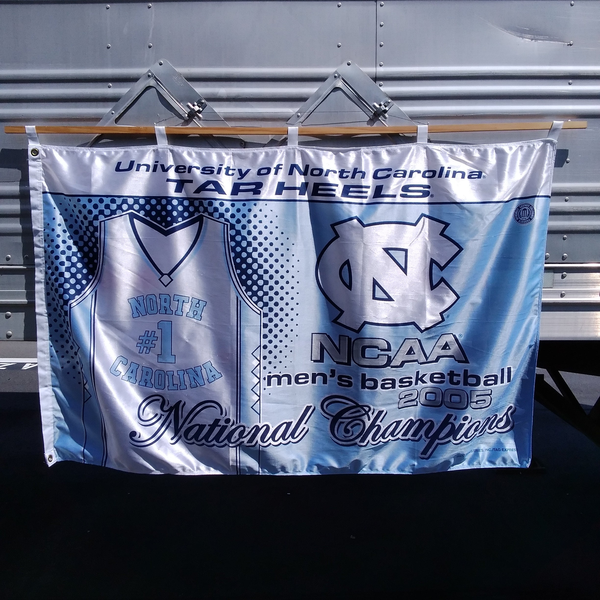 North Carolina Tar Heels Basketball National Champions Banner