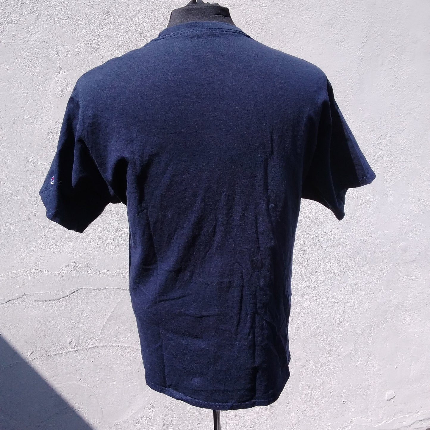 CHAMPION Navy Blue UNC Carolina Tee Shirt - L