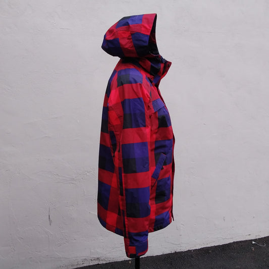 Vans Women's Red Plaid Ski Jacket - Size: M