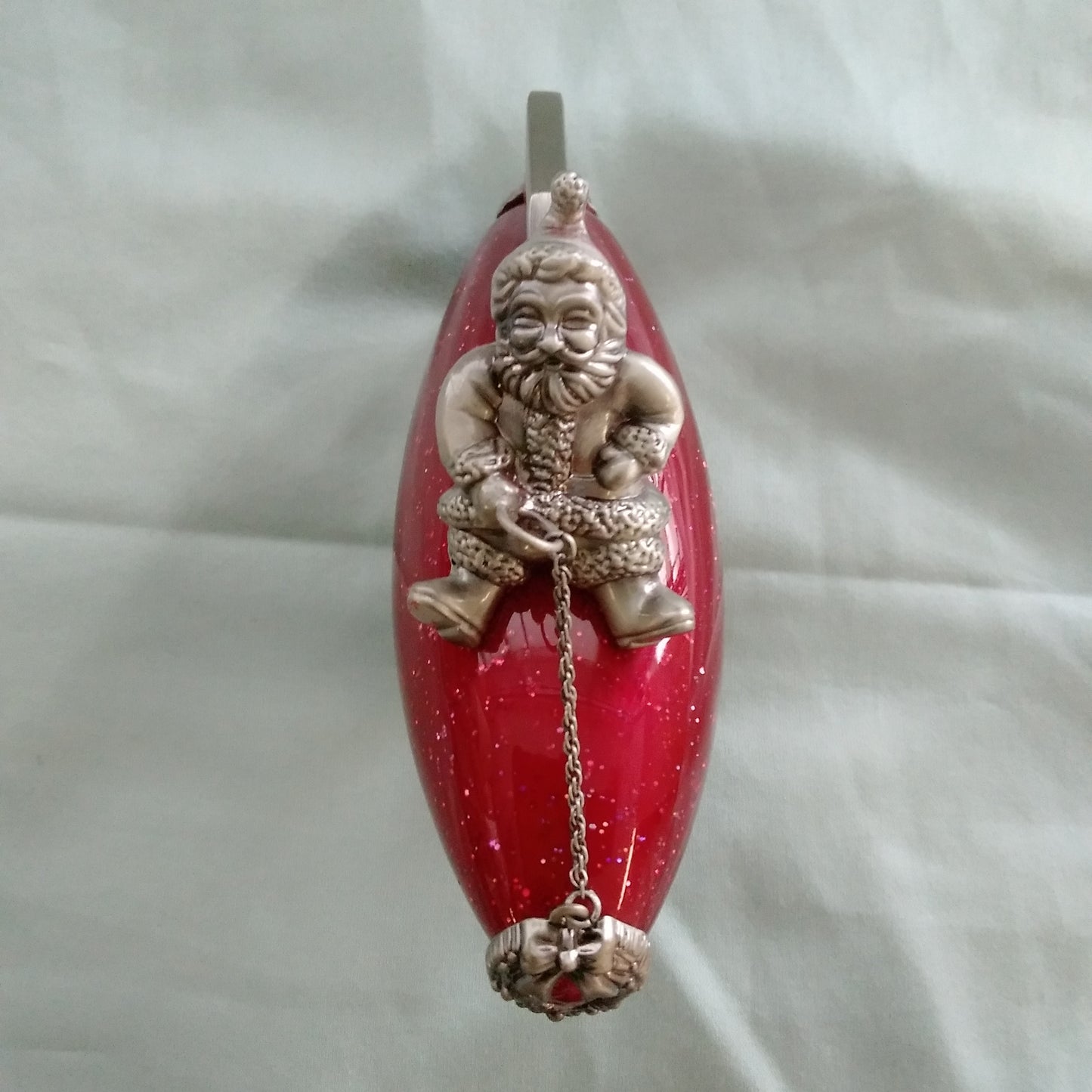 Lenox Santa's Launch Christmas Ornament 4th in Series