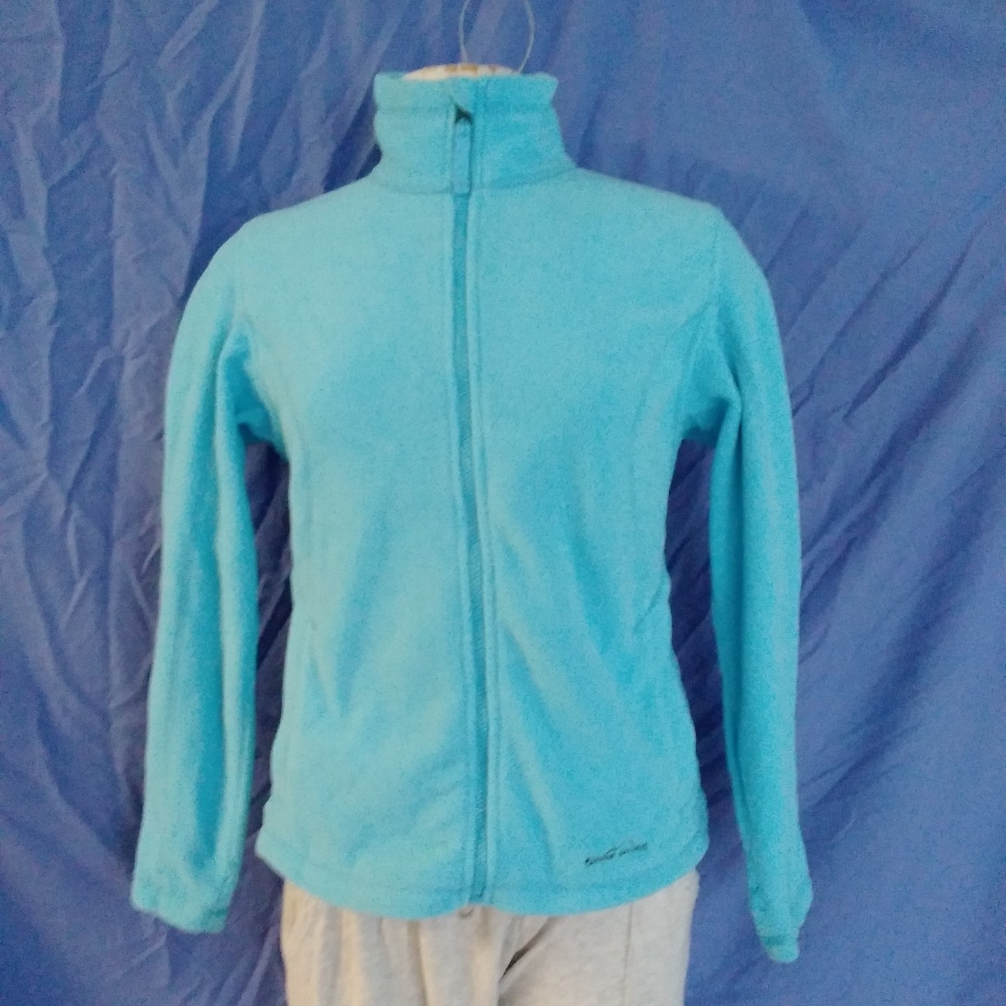 Eddie Bauer blue white Snowfoil 3 in 1 Hooded Coat Jacket - L
