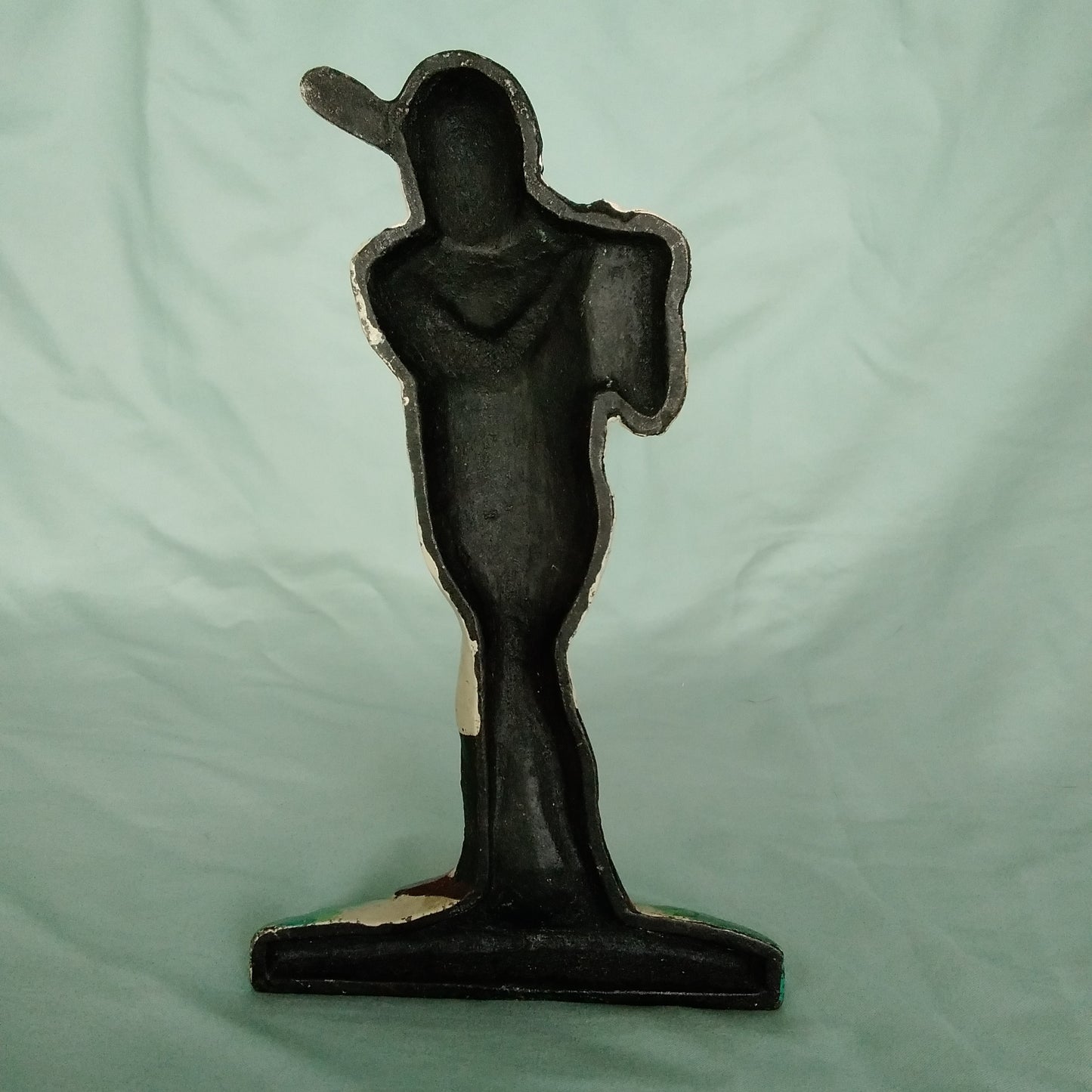 Vintage Cast Iron Babe Ruth Door Stop
