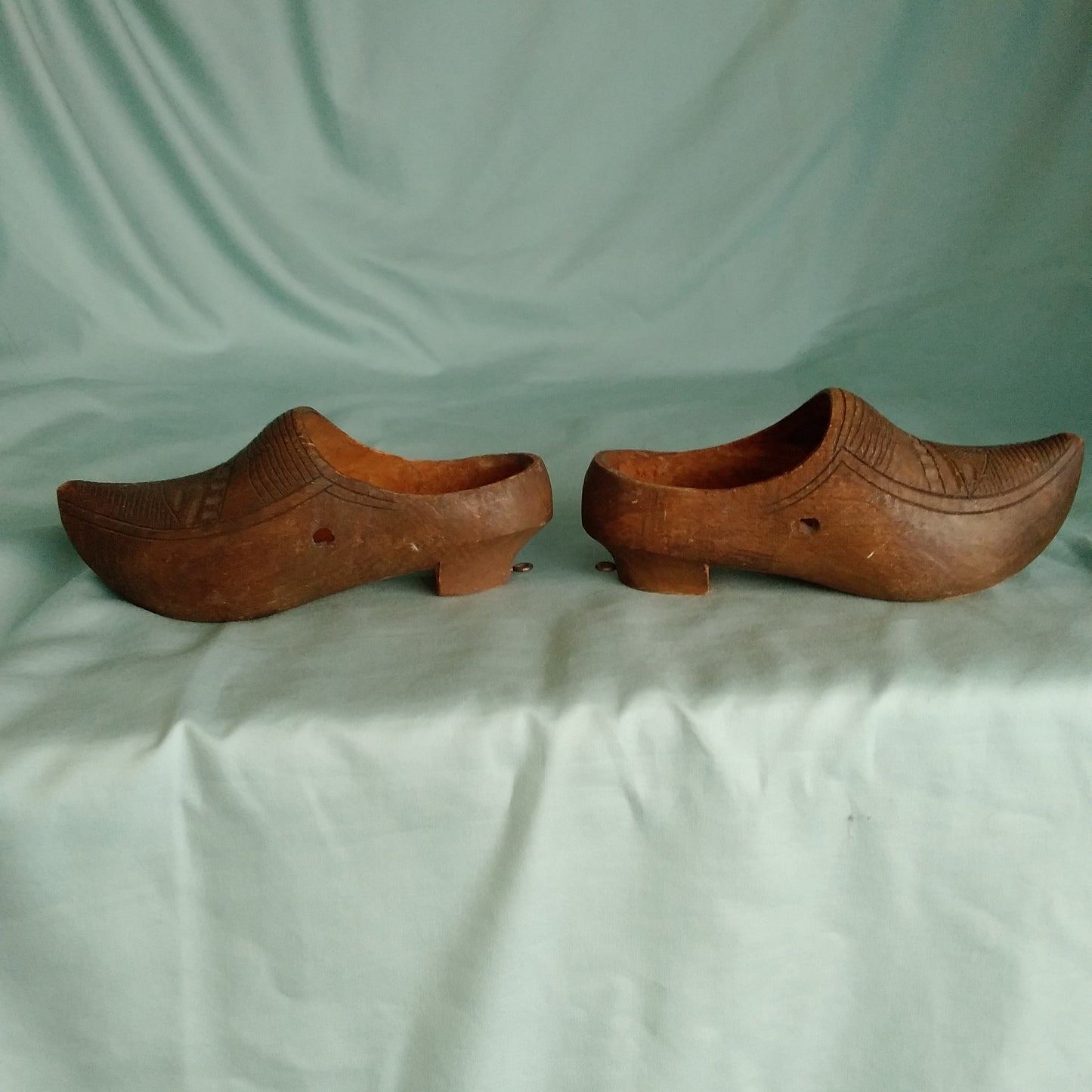 Vintage 1940's Handmade Dutch Wooden Shoes