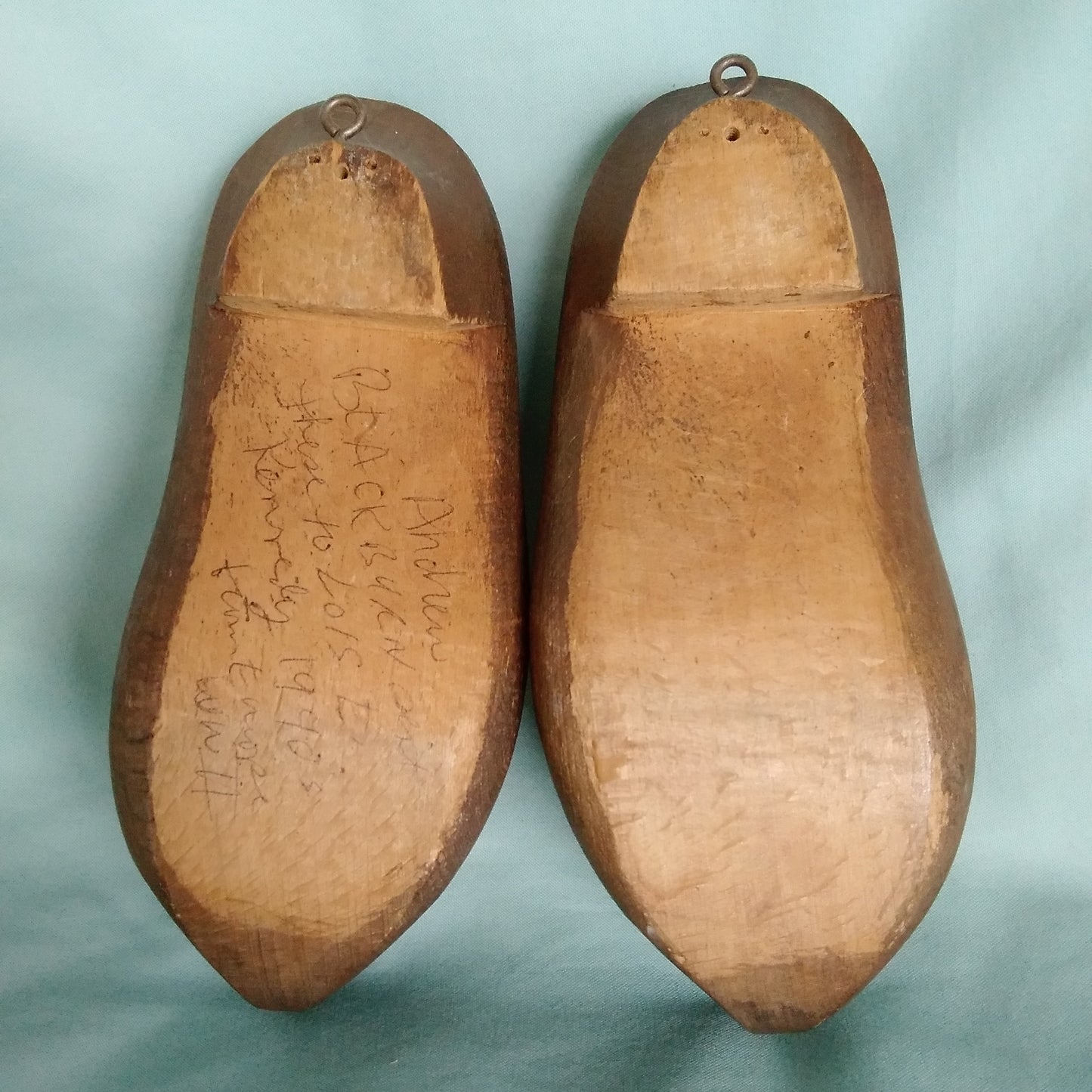 Vintage 1940's Handmade Dutch Wooden Shoes