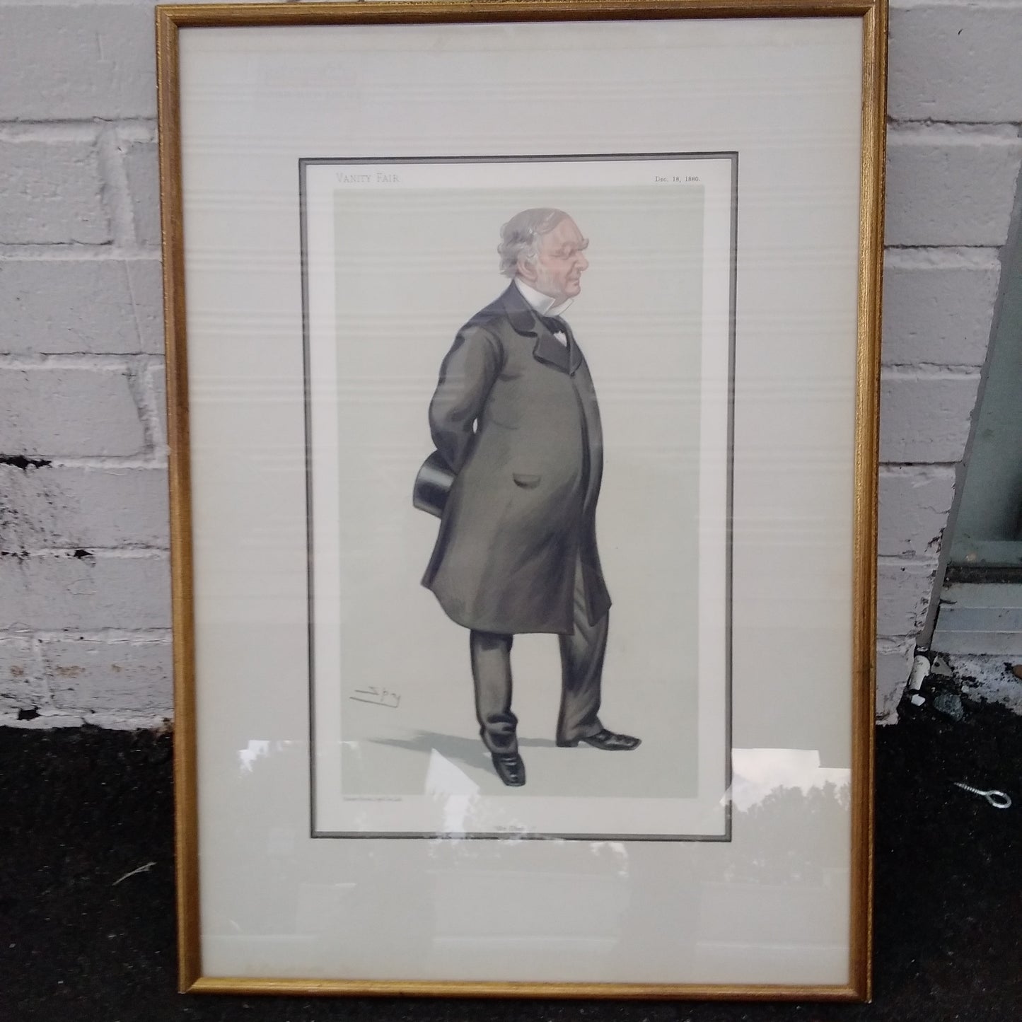 Framed Print of Sir Erasmus Wilson (1809-1884)